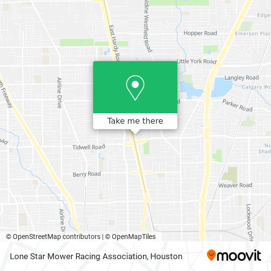 Mapa de Lone Star Mower Racing Association