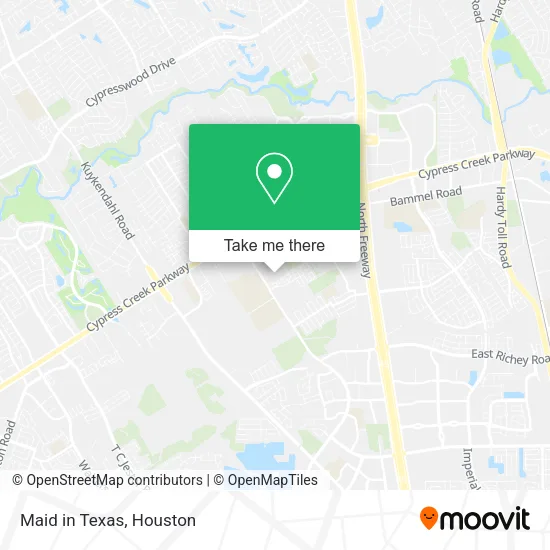 Maid in Texas map