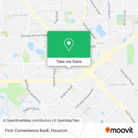 Mapa de First Convenience Bank