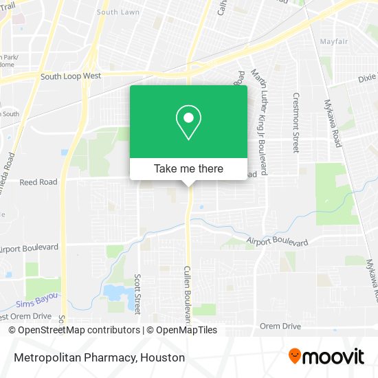 Metropolitan Pharmacy map