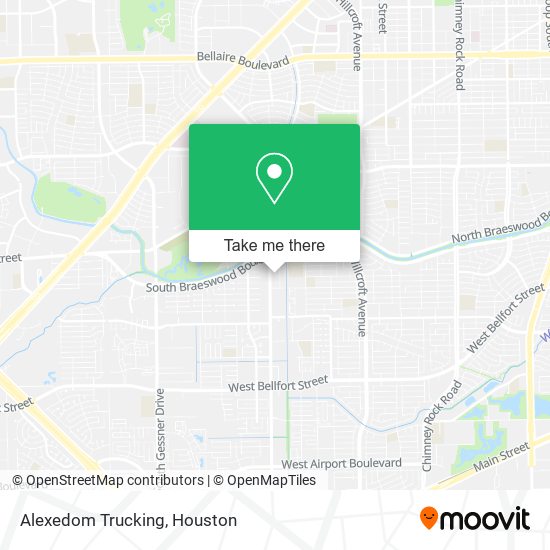 Mapa de Alexedom Trucking