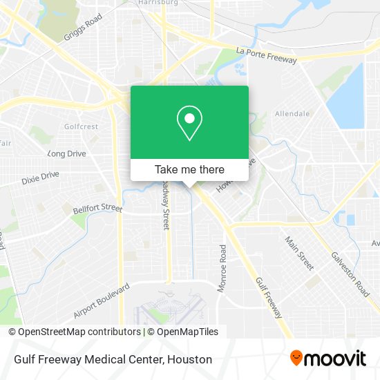 Mapa de Gulf Freeway Medical Center