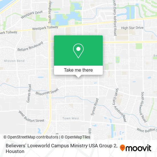 Believers' Loveworld Campus Ministry USA Group 2 map