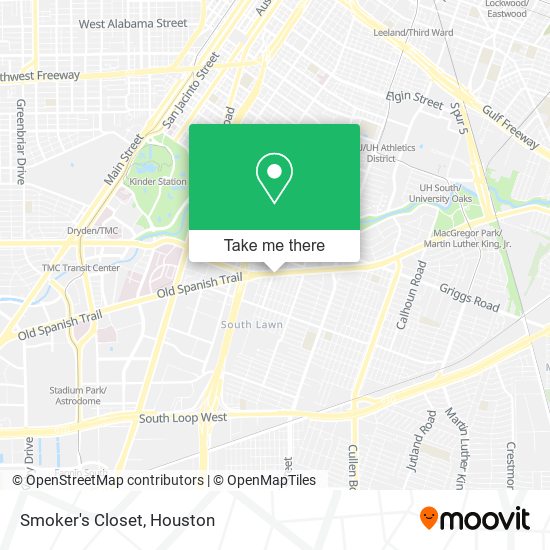 Mapa de Smoker's Closet