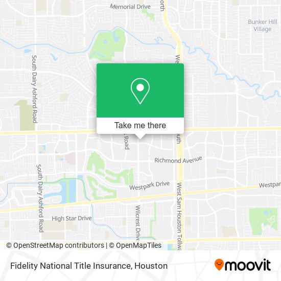 Fidelity National Title Insurance map