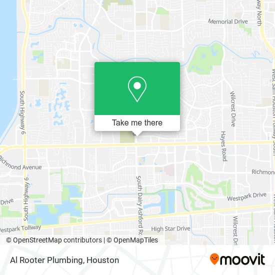 Al Rooter Plumbing map