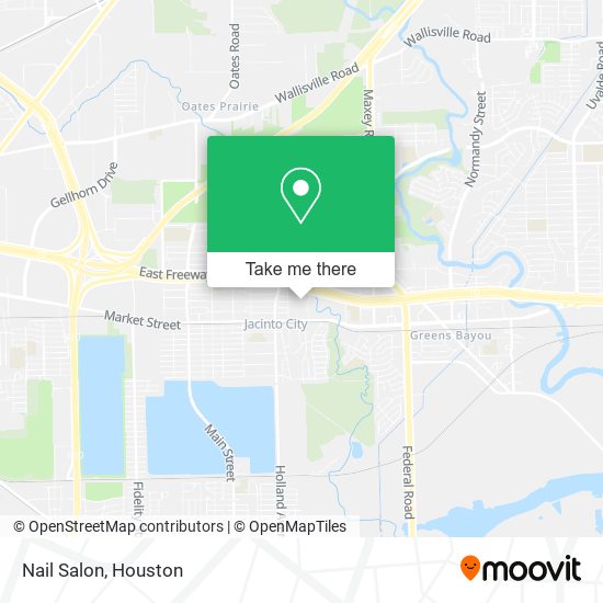 Nail Salon map