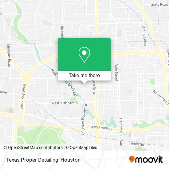 Texas Proper Detailing map