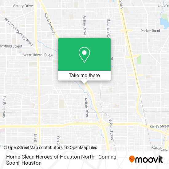 Mapa de Home Clean Heroes of Houston North - Coming Soon!
