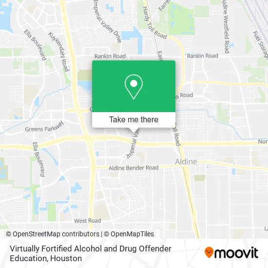 Virtually Fortified Alcohol and Drug Offender Education map
