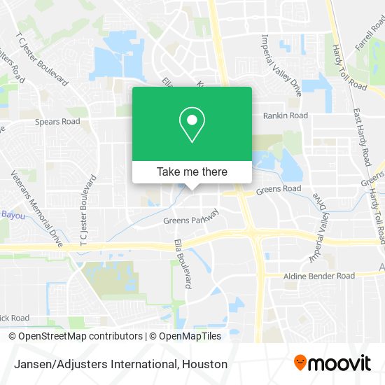 Jansen/Adjusters International map