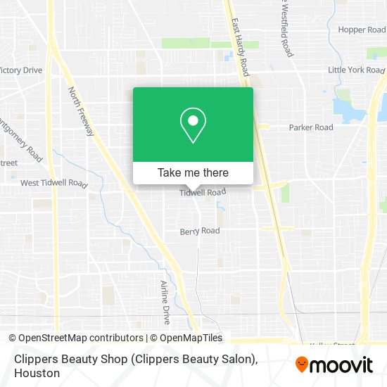 Clippers Beauty Shop (Clippers Beauty Salon) map