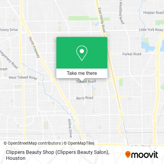 Mapa de Clippers Beauty Shop (Clippers Beauty Salon)