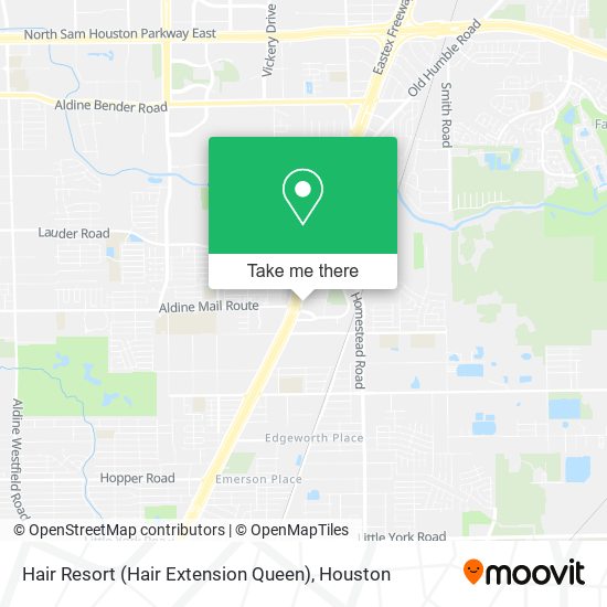 Hair Resort (Hair Extension Queen) map