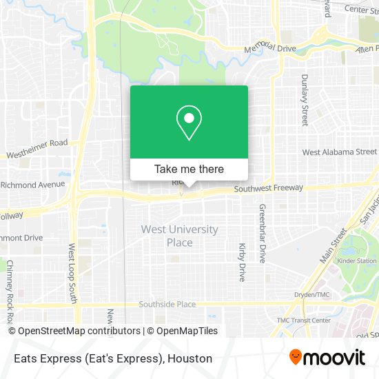 Mapa de Eats Express (Eat's Express)