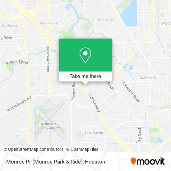 Mapa de Monroe Pr (Monroe Park & Ride)