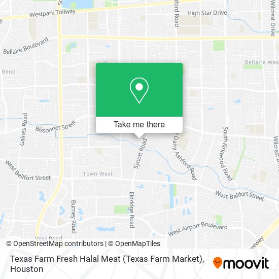Texas Farm Fresh Halal Meat (Texas Farm Market) map