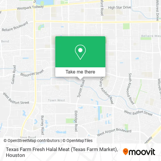 Texas Farm Fresh Halal Meat (Texas Farm Market) map