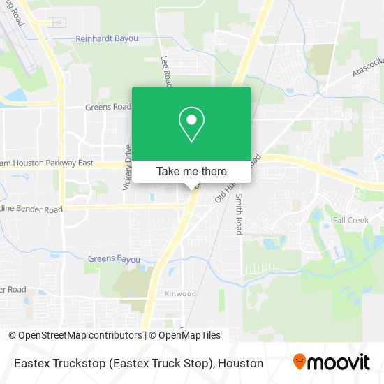 Eastex Truckstop (Eastex Truck Stop) map