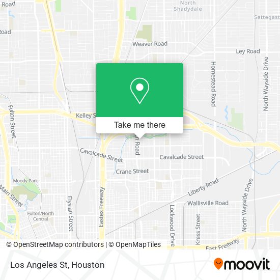 Los Angeles St map