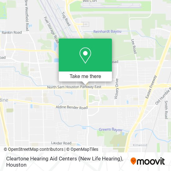 Mapa de Cleartone Hearing Aid Centers (New Life Hearing)