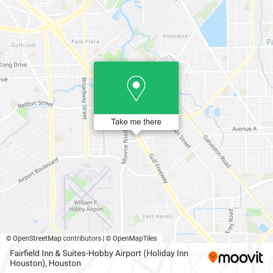 Fairfield Inn & Suites-Hobby Airport (Holiday Inn Houston) map