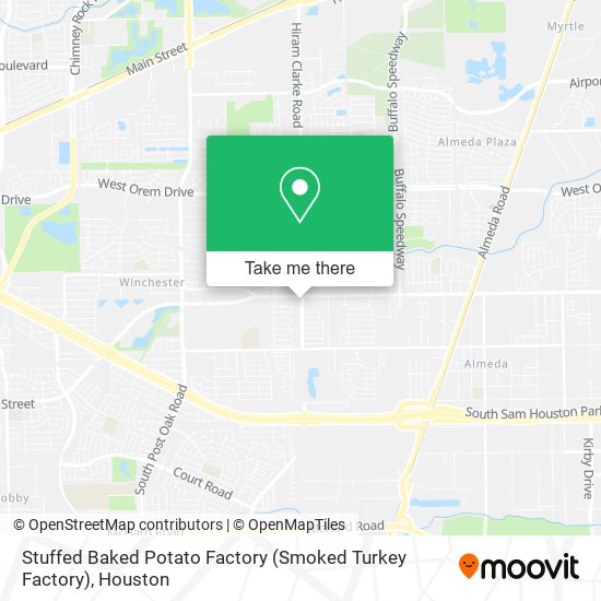 Stuffed Baked Potato Factory (Smoked Turkey Factory) map