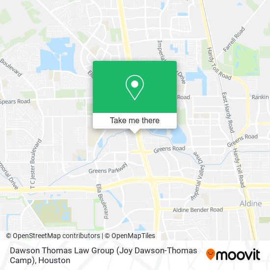 Mapa de Dawson Thomas Law Group (Joy Dawson-Thomas Camp)