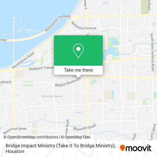 Mapa de Bridge Impact Ministry (Take It To Bridge Ministry)