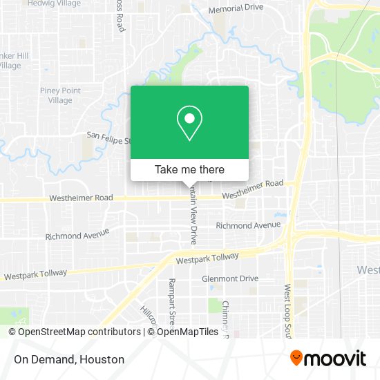 On Demand map