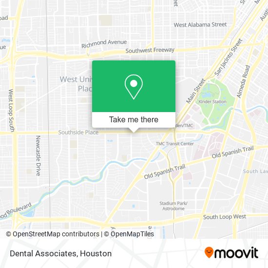 Dental Associates map
