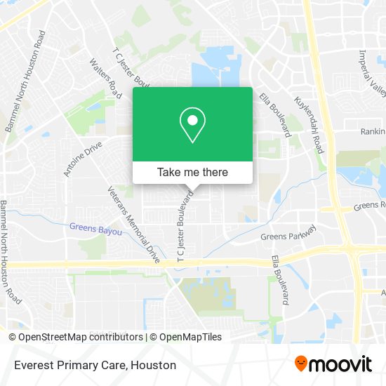 Mapa de Everest Primary Care