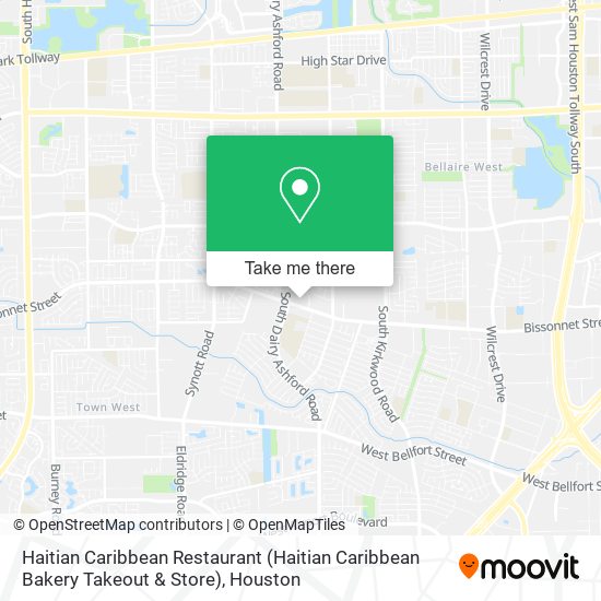 Haitian Caribbean Restaurant (Haitian Caribbean Bakery Takeout & Store) map