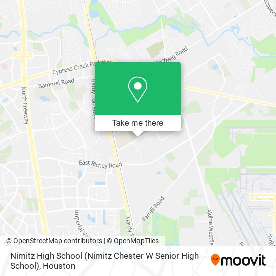 Nimitz High School (Nimitz Chester W Senior High School) map