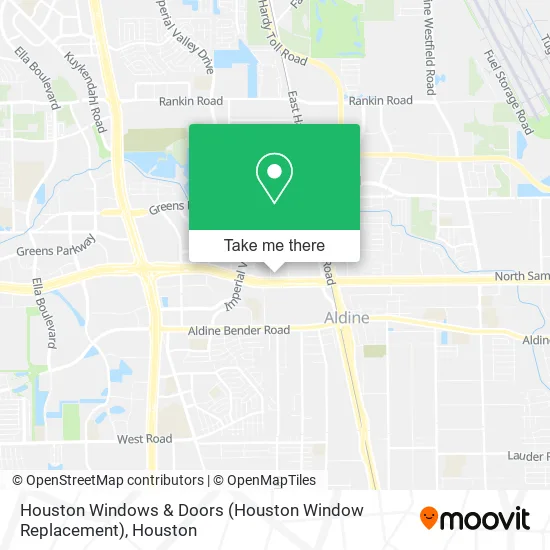 Houston Windows & Doors (Houston Window Replacement) map