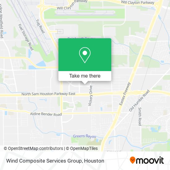 Wind Composite Services Group map