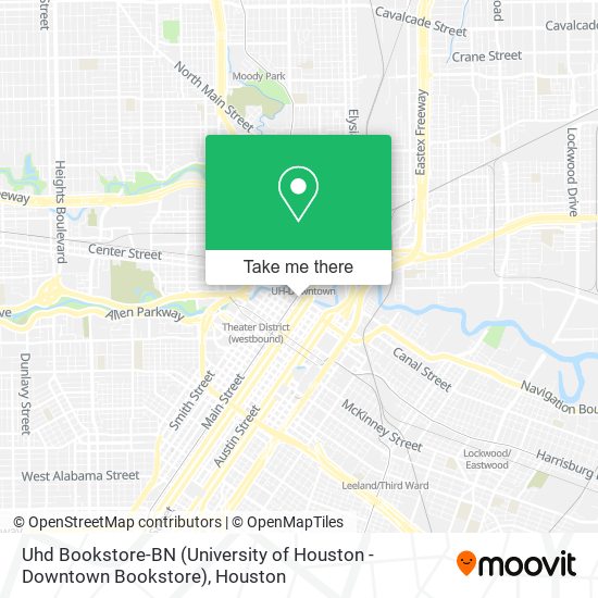 Uhd Bookstore-BN (University of Houston - Downtown Bookstore) map