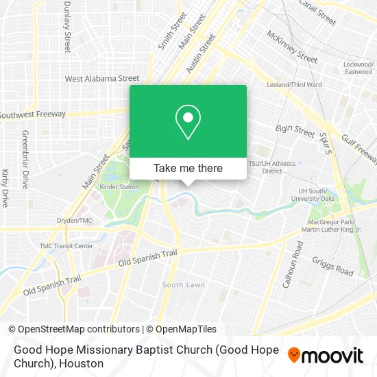 Good Hope Missionary Baptist Church (Good Hope Church) map