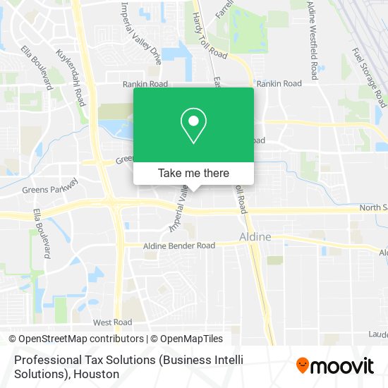 Mapa de Professional Tax Solutions (Business Intelli Solutions)