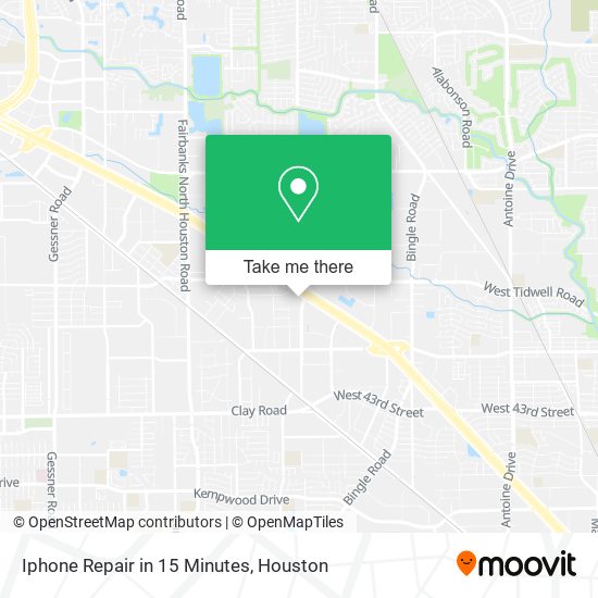 Iphone Repair in 15 Minutes map