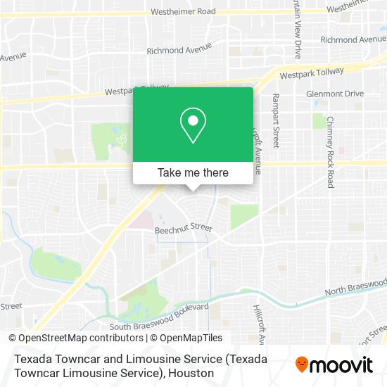 Mapa de Texada Towncar and Limousine Service