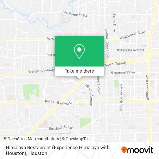 Mapa de Himalaya Restaurant (Experience Himalaya with Houston)