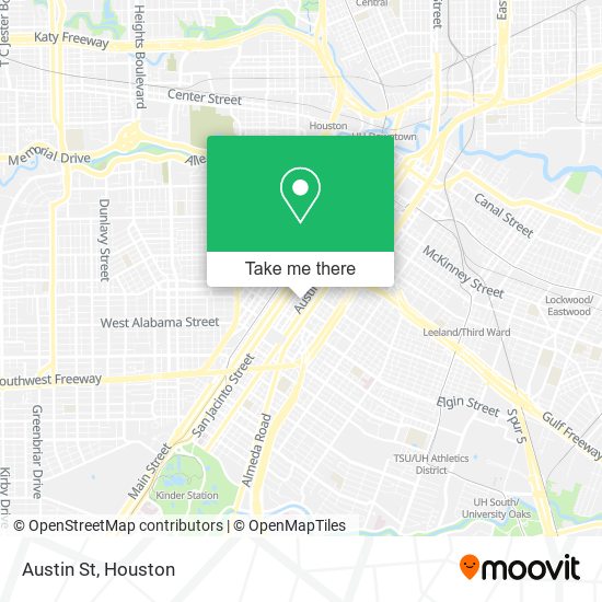 Mapa de Austin St