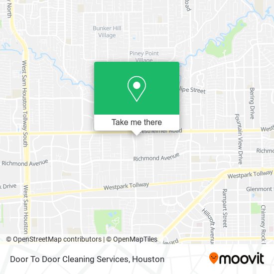 Door To Door Cleaning Services map