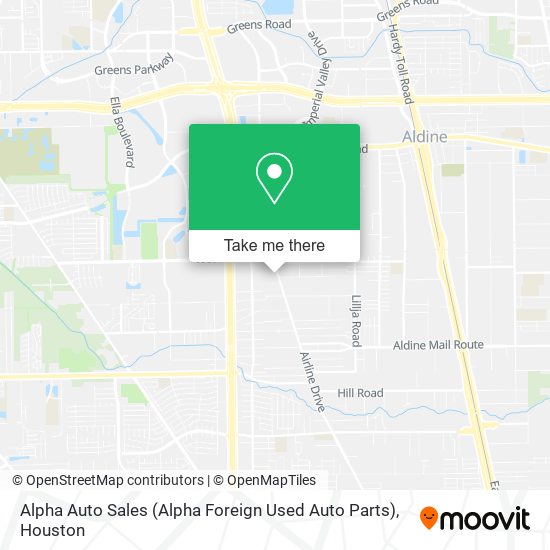 Mapa de Alpha Auto Sales (Alpha Foreign Used Auto Parts)