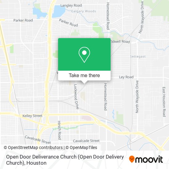 Open Door Deliverance Church map