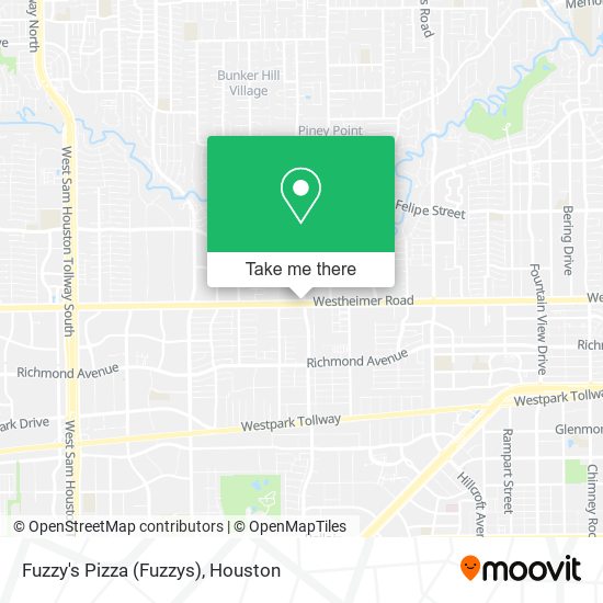 Fuzzy's Pizza (Fuzzys) map