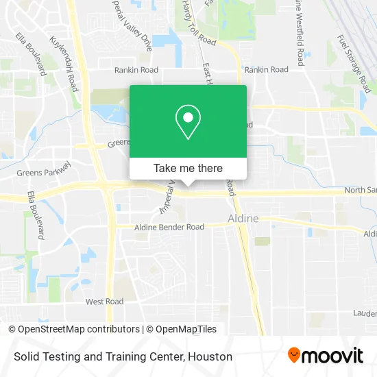Mapa de Solid Testing and Training Center