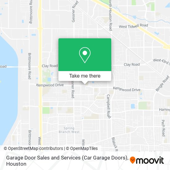 Garage Door Sales and Services (Car Garage Doors) map