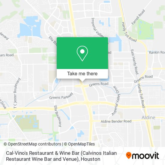 Mapa de Cal-Vino's Restaurant & Wine Bar (Calvinos Italian Restaurant Wine Bar and Venue)